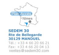 SEDEM30 - Route de Bellegarde - 30129 MANDUEL