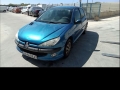 Voiture accidentée : PEUGEOT 206