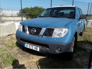 Voiture accidentée : NISSAN NAVARA