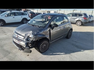 Voiture accidentée : FIAT 500