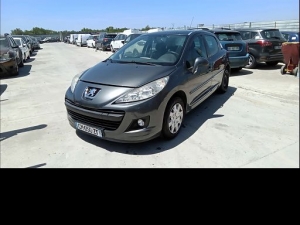 Voiture accidentée : PEUGEOT 207