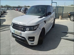Voiture accidentée : LAND ROVER RANGE