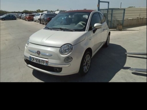 Voiture accidentée : FIAT 500